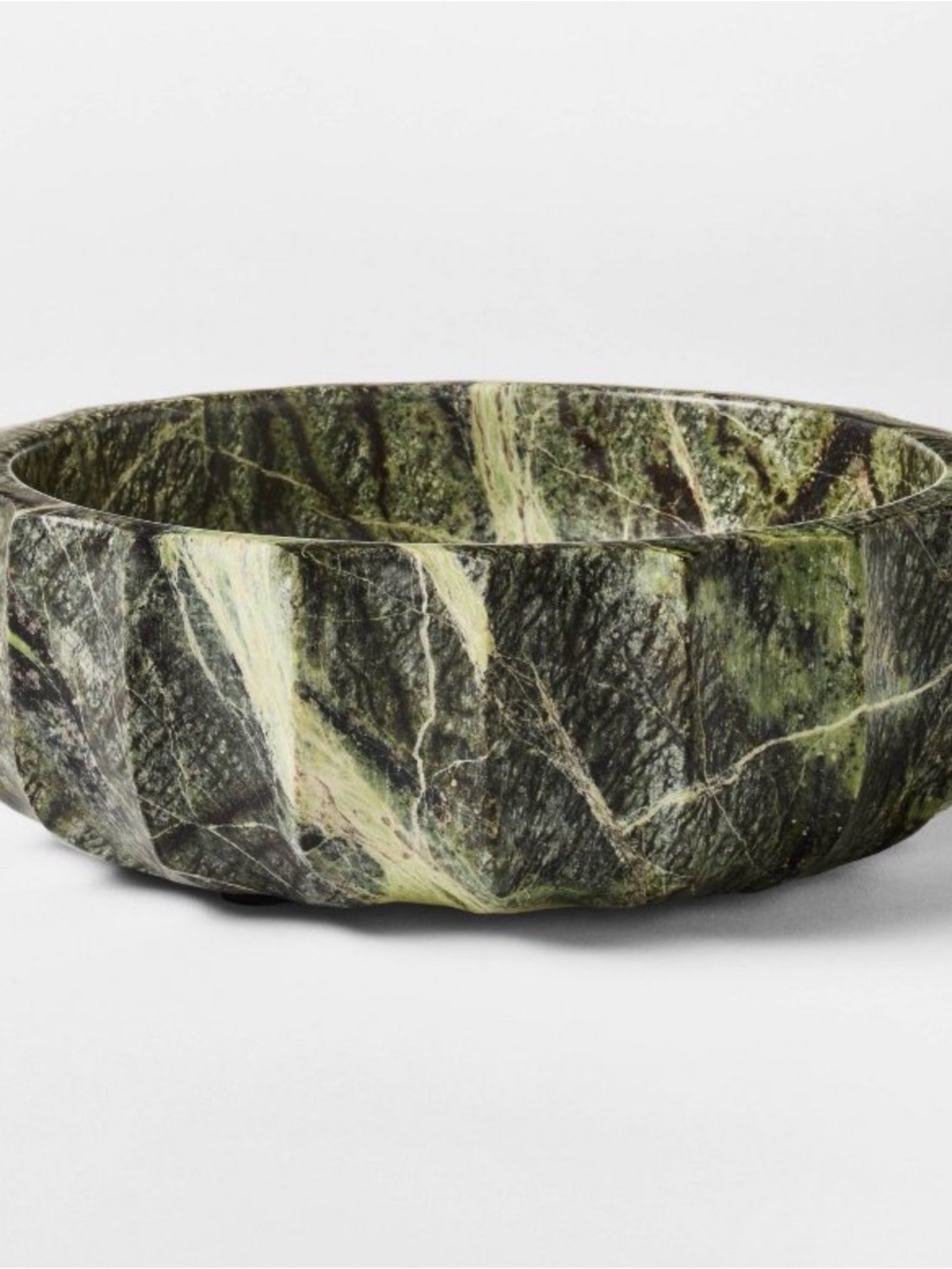 NWT Green Marble Green Bowl Threshold designed with Studio McGee